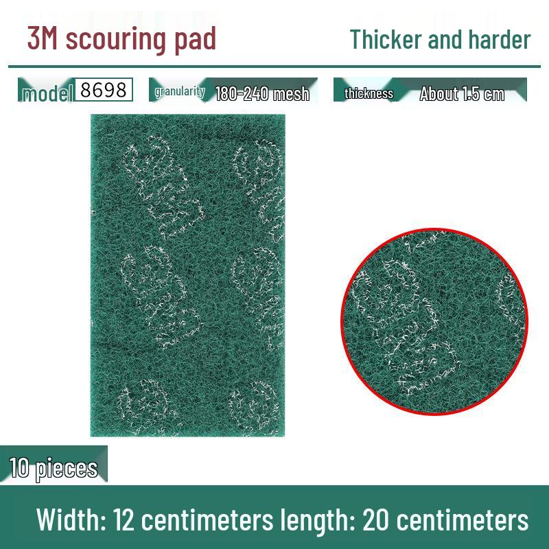 3M Stainless Steel Scouring Pad Roll for Kitchen Pot Brush & Rust Removal