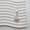 1/6Pcs Cartoon Auspicious Clouds Pony Keychain Cute Year Of The Horse Resin Keyring Bag Pendant Decoration  Year Friend Gifts