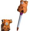 Frog Squeeze Soft Rubber Ballpoint Pen - Fun Animal Design for Students