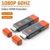 1080P 50M Wireless HDMI-compatible Extender Video Transmitter Receiver Adapter TV Stick Dongle for PC To TV Monitor Projector