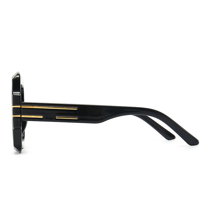 Cross-Mirror Export Latest Modern Retro Square Frame Sunglasses Ins Style Stt Photography Big-Name Sunglasses Lh004