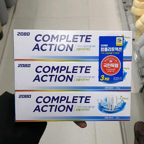 2080 Complete Action Cool Mint 125g x 3pcs One thing
