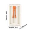 3 Pieces Plastic Photo Frame Hook No Drilling Seamless Picture Frame Hanger Adjustable Removable Wall Picture Hooks Office