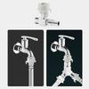 Upgrades Three Way Water Separator Valve 1 Inlet & Two Outlets Water Pipe Fitting Rust Resistant Fitting for Washer