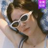 Small Frame Cat Eye Sunglasses Simple Fashion Sunglasses Trendy Concave Sunglasses