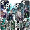 Xiao Genshin Impact Phnoe Case for Iphone 17 Air 16 11 12 13 Mini 14 Plus 15 Pro Max 7 8E SE 2020 16ProMax Phone Cover Coque 17
