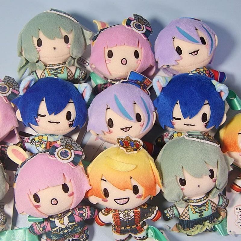 Neuer Originaler Hatsune Miku Plüsch Schlüsselanhänger Project Sekai Colorful Stage Pjsk Nesoberi Hasenohr Dienstmädchen Anime Anhänger Hängend Anime