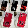 Coque Numéro 23 de Basketball Pour OPPO Reno 8T 4Z 5Z 8 10 11 Pro 4 5 6 7 Lite OPPO Find X6 Pro X3 X2 X5 Lite Housse
