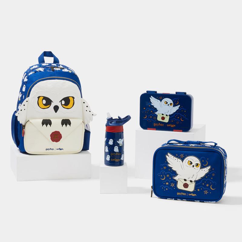 Smiggle Backpack for Kids, Primary School Cartoon Bag, Large Capacity School Backpack with Padded Straps