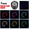Mechanical Hydraulic Gauge, 2 Inch 52mm Car Hydraulic Gauge Pointer with 7 Color Digital LED Meter Sensor