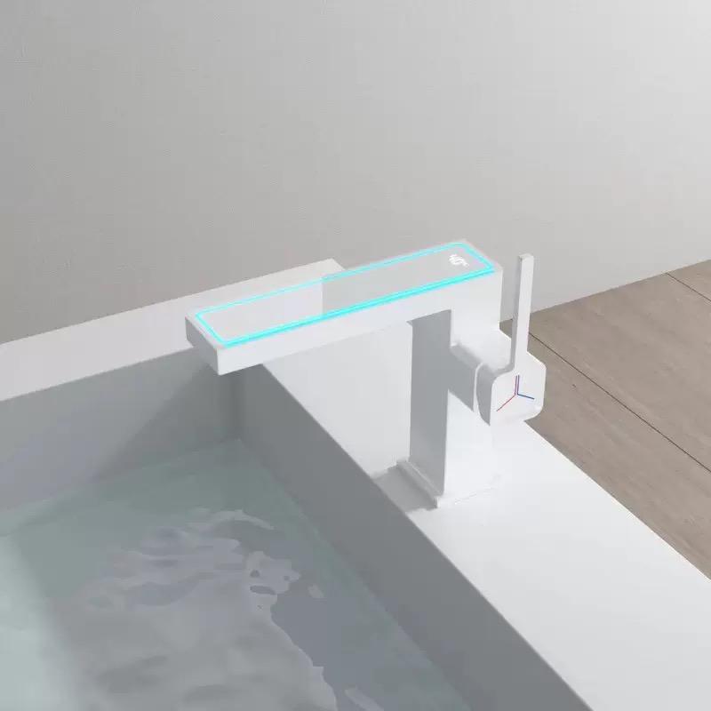 Bathroom Basin Sink Faucet LCD Digital