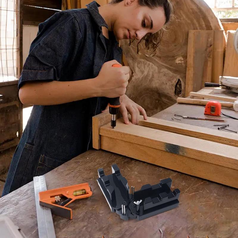Mitre Measuring Cutting Tool 2-in-1 Bevel Gauge And Mitre Box Anti-Slip Bevel Gauge And Miter Box For Woodworking And Carpentry