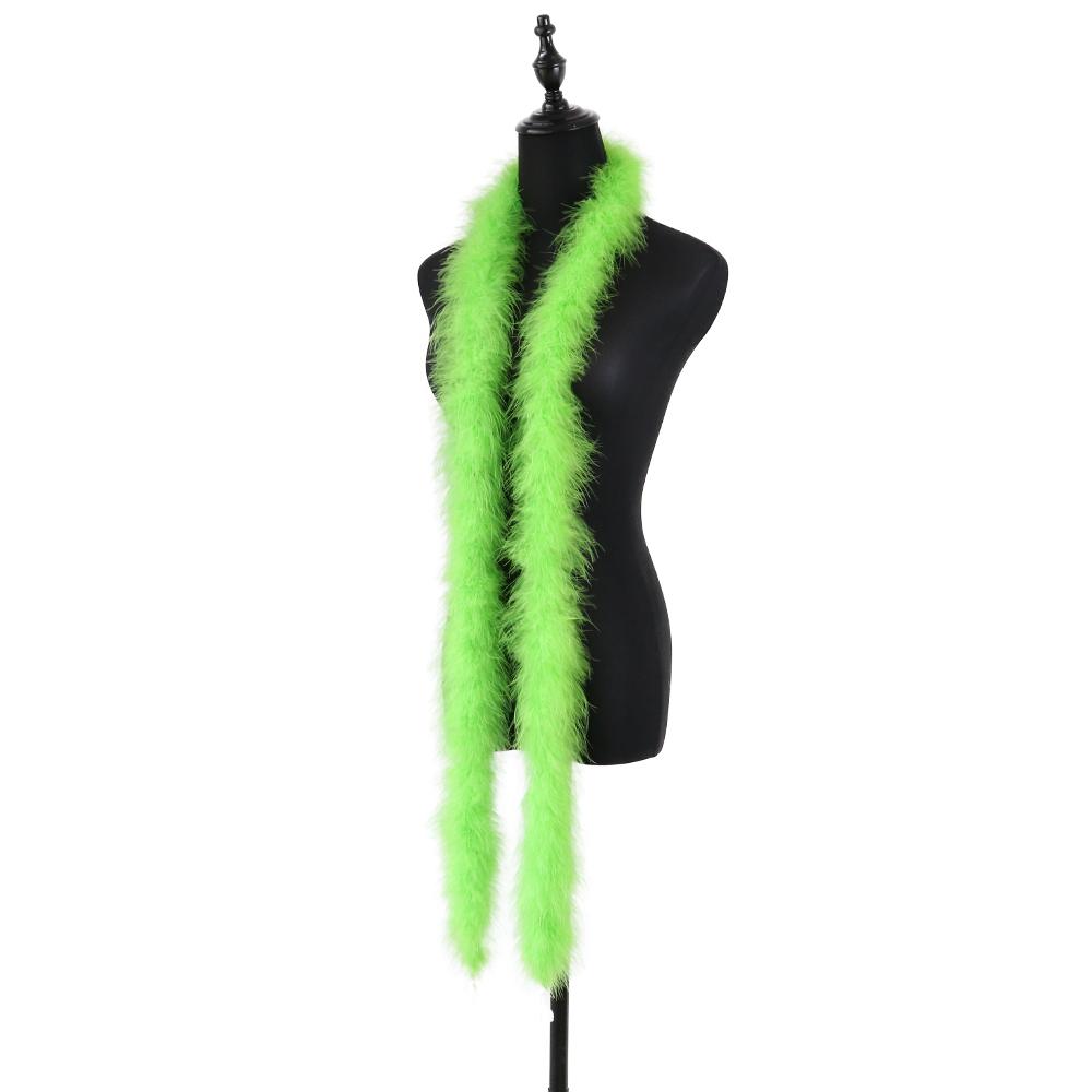 2Meters Colorful Marabou Turkey Feathers Boa 20G High Quality Plumes Shawl For Home Party Wedding Dress Decoration Feather Scarf