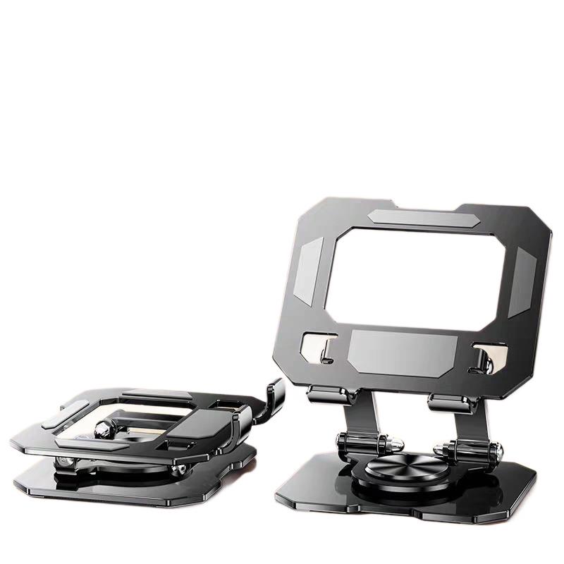Suporte de Mesa Rotativo de Metal para Tablet e iPad - Suporte Universal para Telefone para Jogos e Aprendizagem