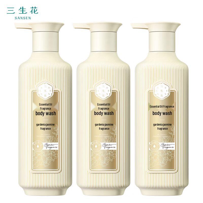 Гель для душа Sansheng Flower Gardenia Jasmine с эфирными маслами