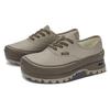 Vans Vibram X  Authentic Shock Absorbing Durable Low-Top Skate Shoes Unisex Skate Shoes Khaki VN0A5JLWDTA