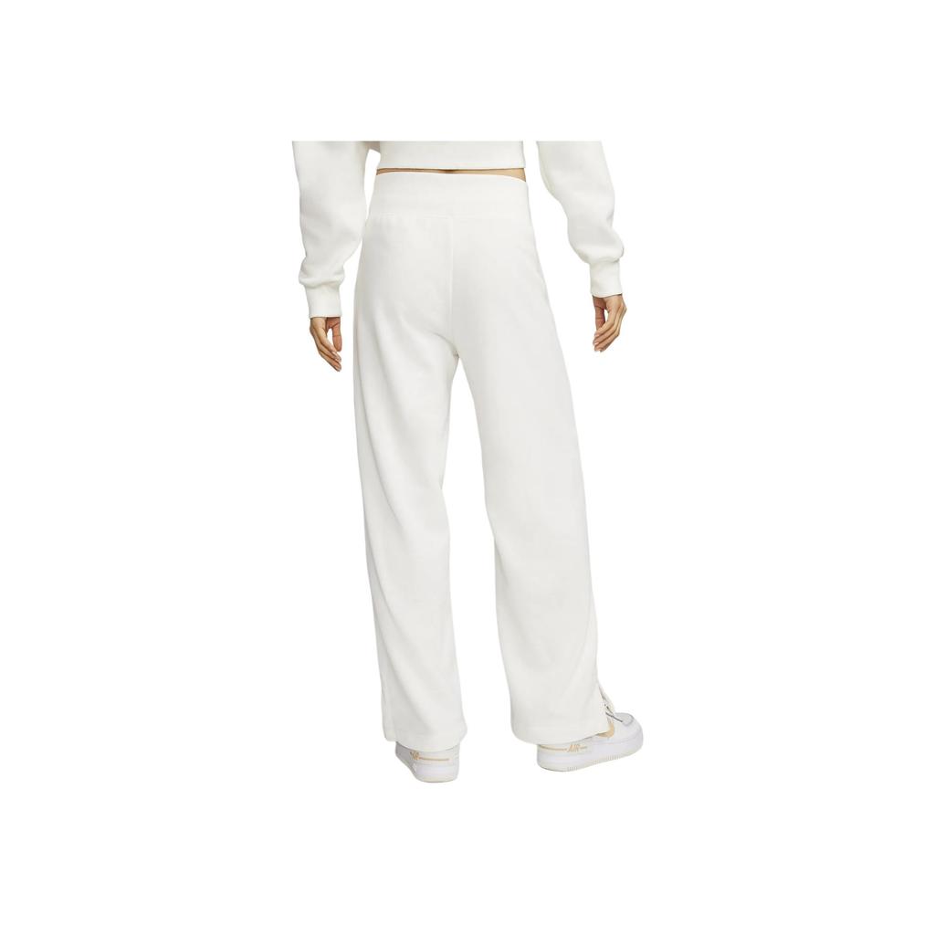 Nike Sportswear Phoenix Fleece Solid Color Drawstring Split Hem Casual Knit Joggers Women Joggers Sail FZ7208-133