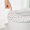 10 Stück biologisch abbaubare Einweg-Toilettensitzabdeckungen WC-Toilettenmatten Reise-Camping-Hotel-Badezimmer-Zubehör Toilettenpapier-Pads