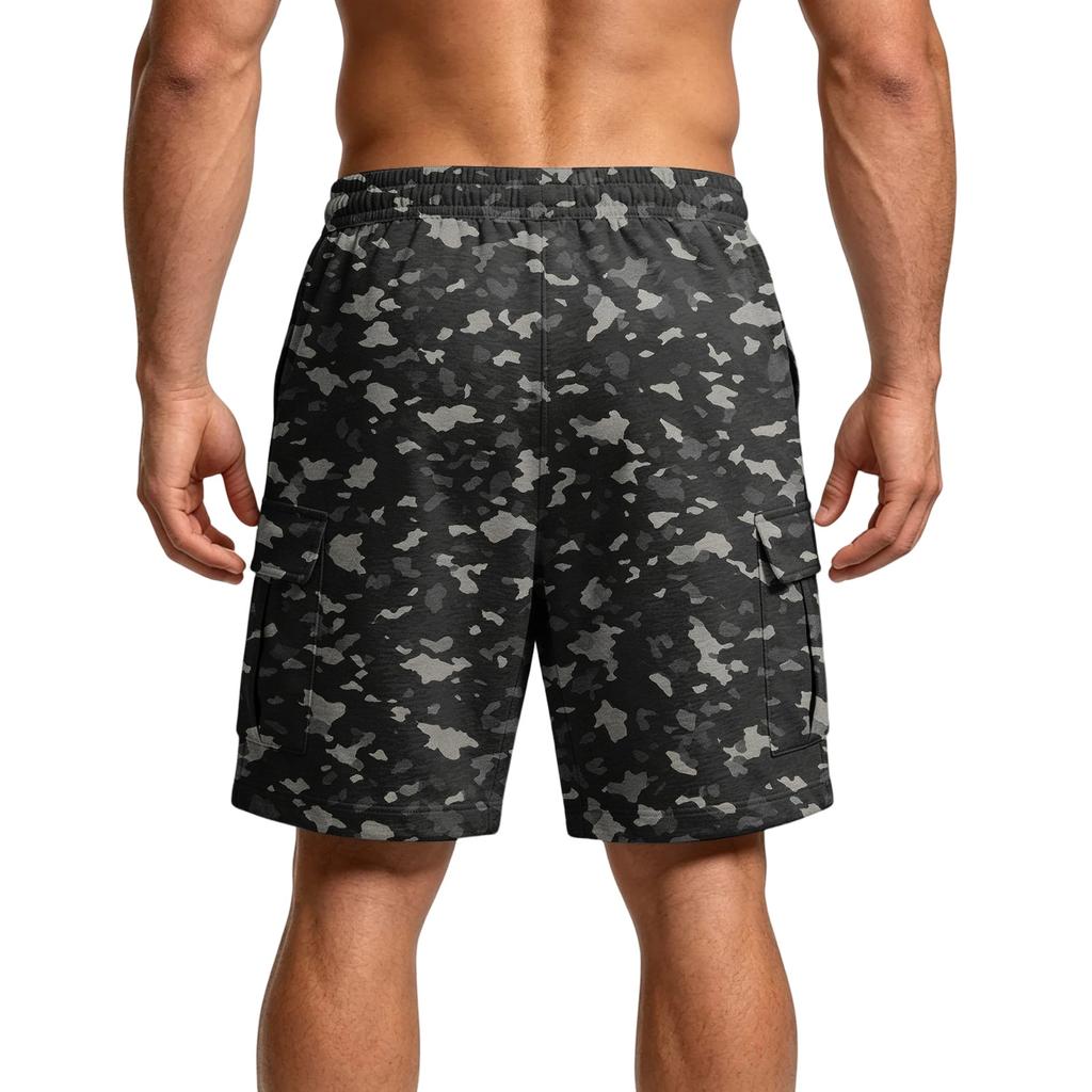 Men's Cargo Shorts with Multiple Pockets Loose Fit Straight Leg Casual Outdoor Work Shorts