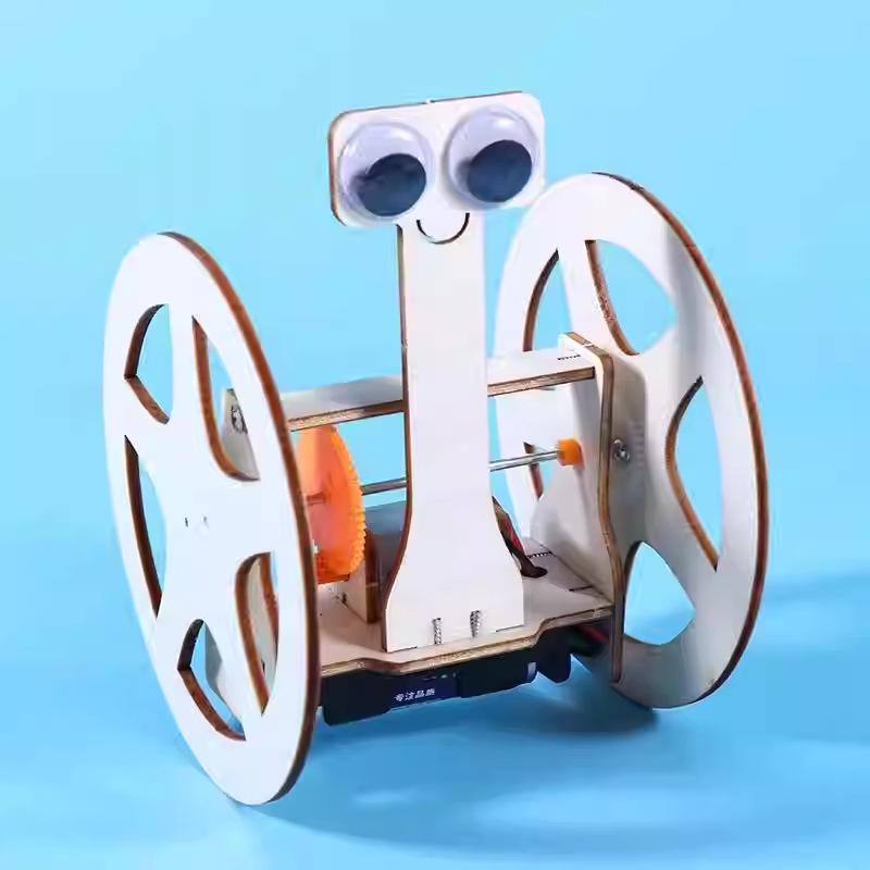 DIY Science & Technology Balance Car Robot Kit for Primary Students - Educational Experiment Aid