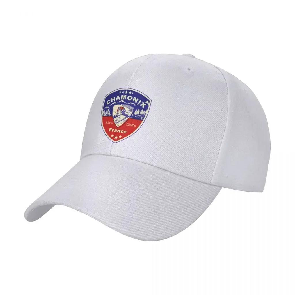 Chamonix France Skiing Ski Mountains Skier Baseball Cap Streetwear Hip Hop Horse Hat Rugby Baseball For Men Women's