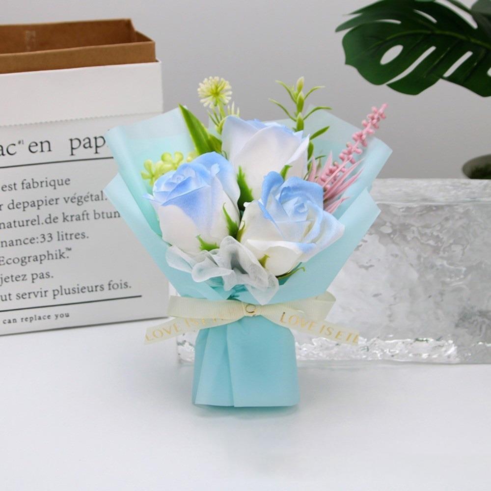 Forever Gift Graduation Bouquet Artificial Rose Flower Bouquet  Birthday Bouquet Gift