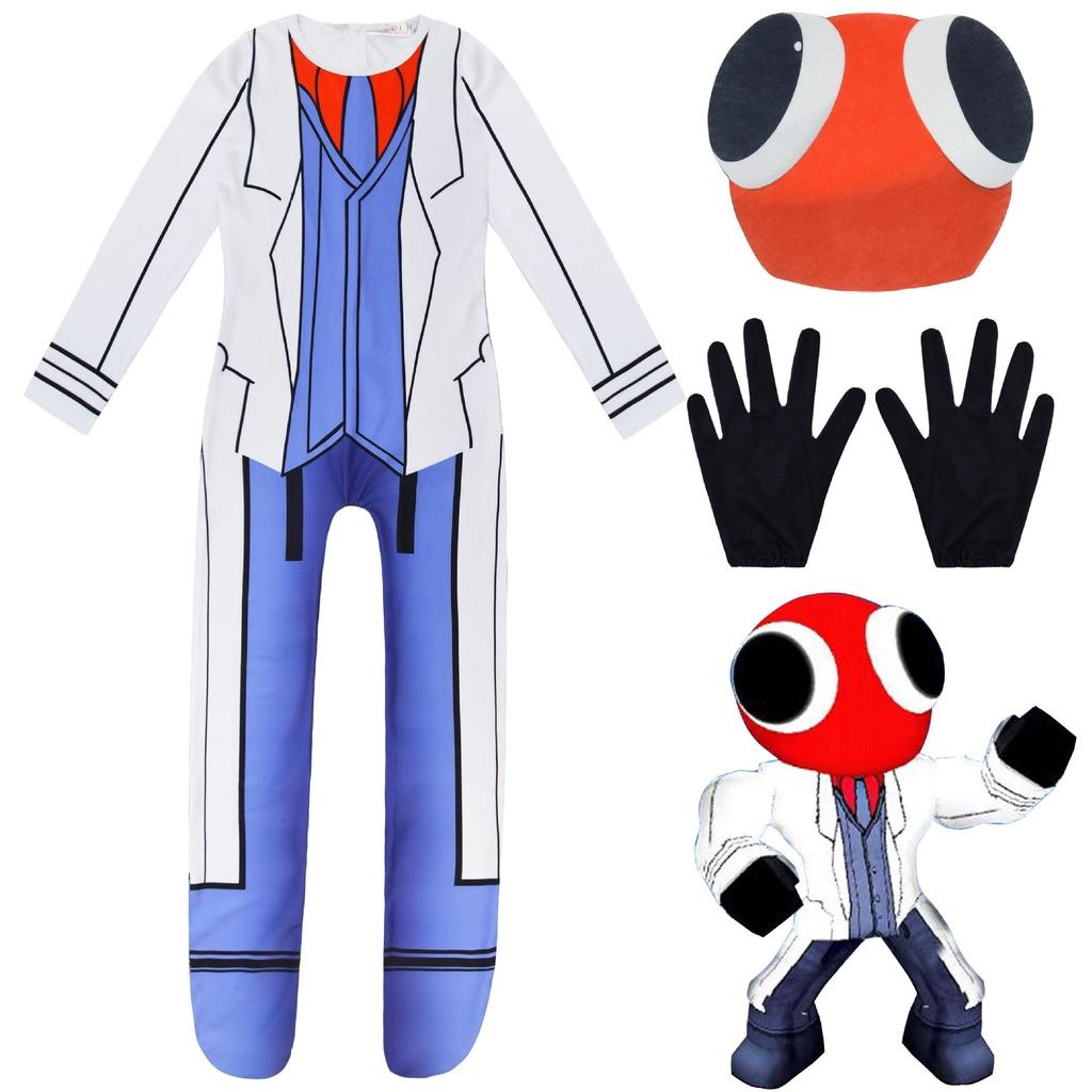 

Roblox Rainbow Friends Ant Man Jumpsuit Mask Cosplay Costume For Halloween Party 120yard