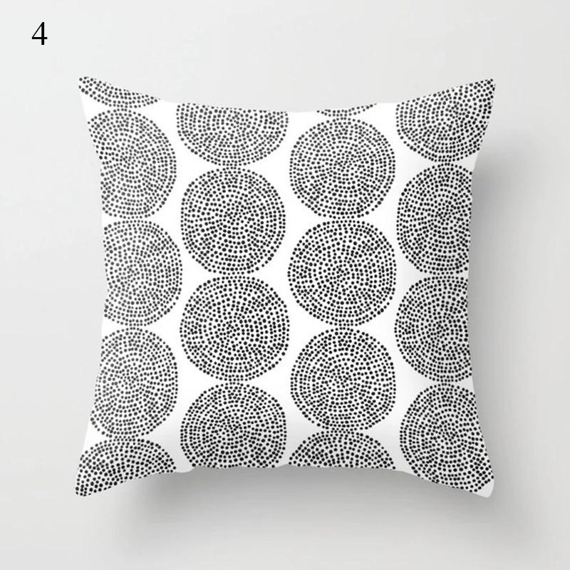 Grey series family pillowcase square  home office cushion cover