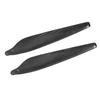 2PCS Folding Propeller Blades Carbon Fiber Low Noise Lightweight for X8 PLUS 8120 Motor UAV Drone