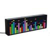 Lumini LED Spectrum Muzical Ritm Senzor Vocal 1624 RGB Indicator Nivel Atmosferă Cu Afișaj Ceas