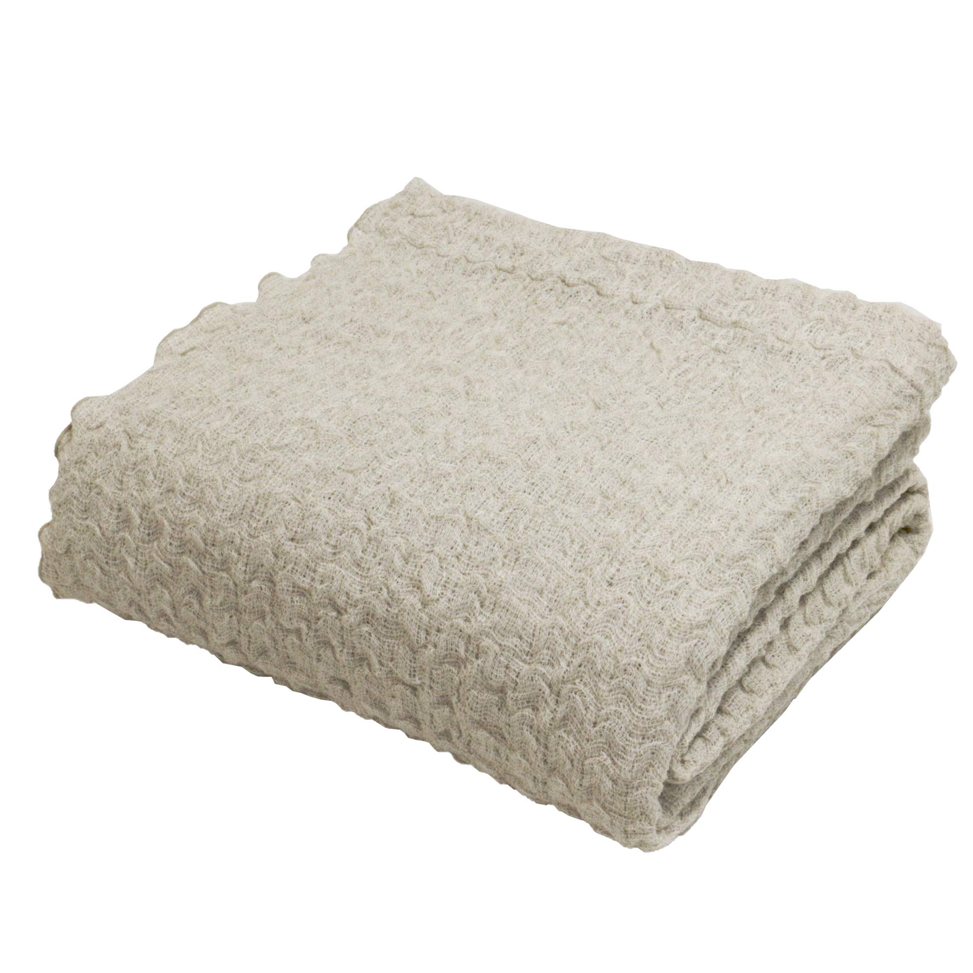 

Nishikawa Gauze Single Linen French Smooth and Perfect for Made in RR09251017GR Blanket, Gray, Size, Blend, Linen, Lightweight, Fall, Japan, сірий колір