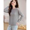 Loose and Lazy Style, High-end Feeling, 26 Year New Women's Summer Top, Western-style Long Sleeved Sweater, Women's Knitted Sweater, Women's Clothing