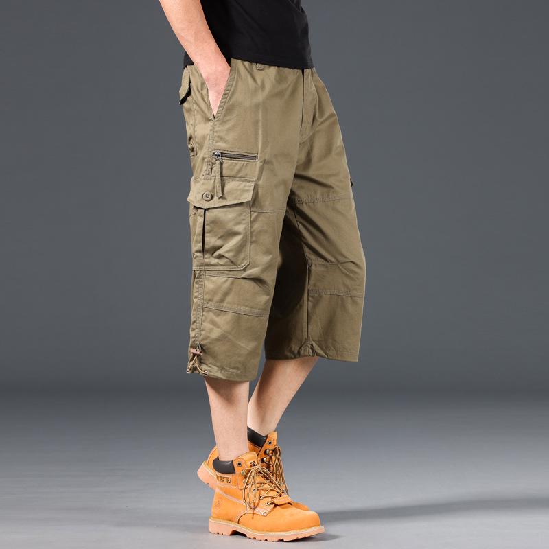 Men's Loose-Fit Multi-Pocket Cargo Shorts for Summer In Various Colors