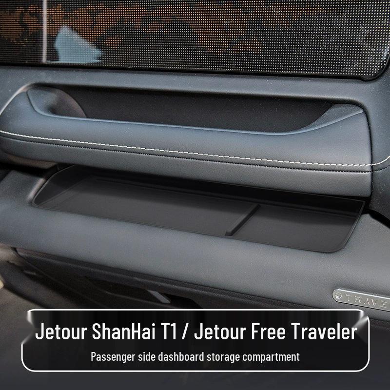 Scatola portaoggetti in silicone per cruscotto Jetour Shanhai T1 e Ziyouzhe 2024-2025.
