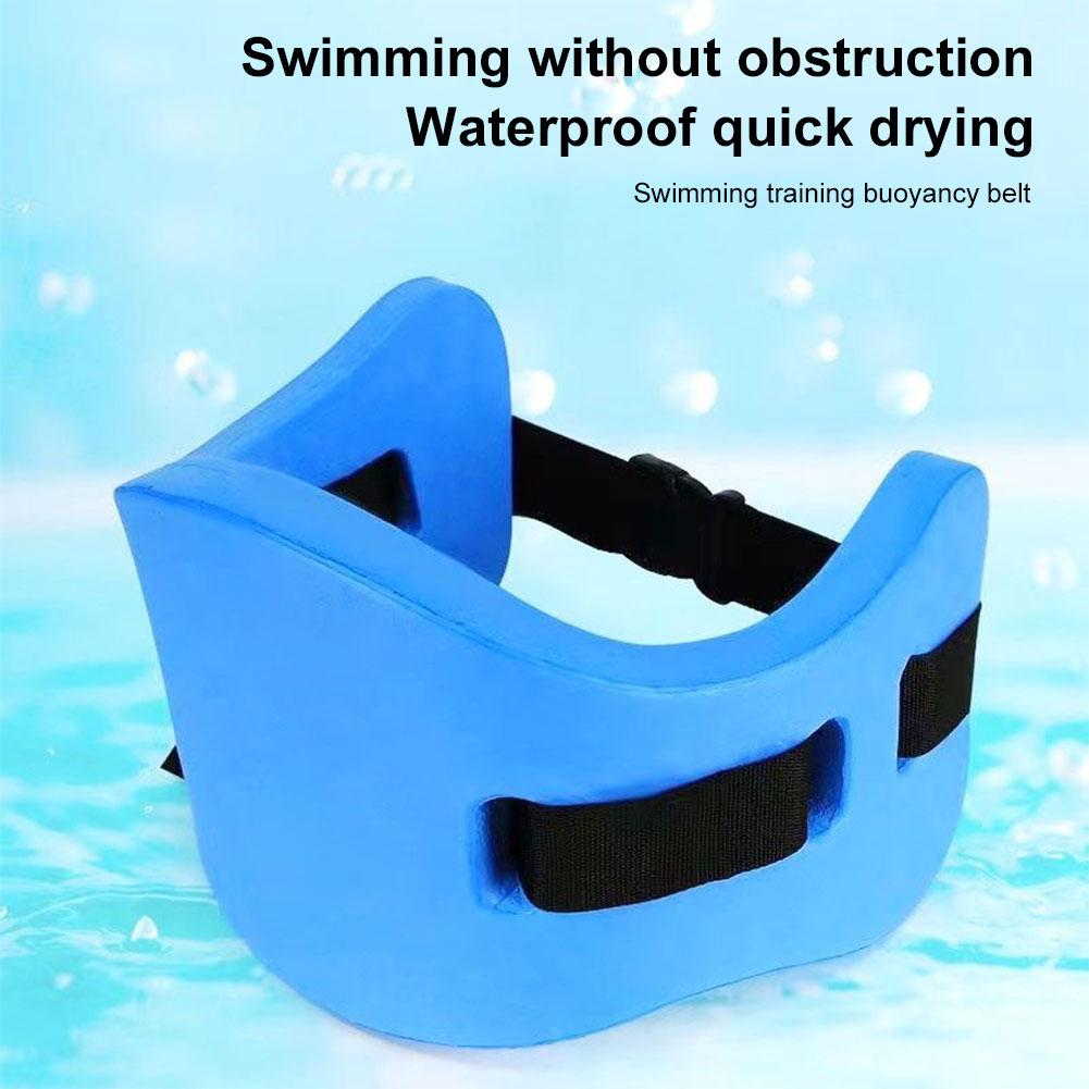 EVA Swim Flotation Belt Reduce Joint Pressure Adjustable Flexible Fit Swimming Flotation Exercise Belt Waist Floating Belt