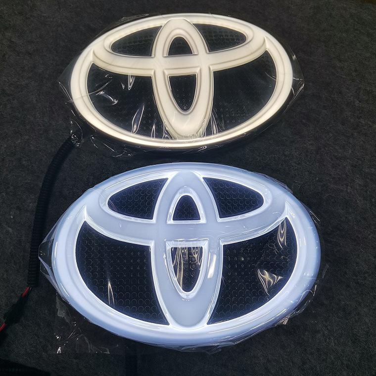 Toyota Land Cruiser Prado 2018-2020 Front Grille Emblem with Flowing Light