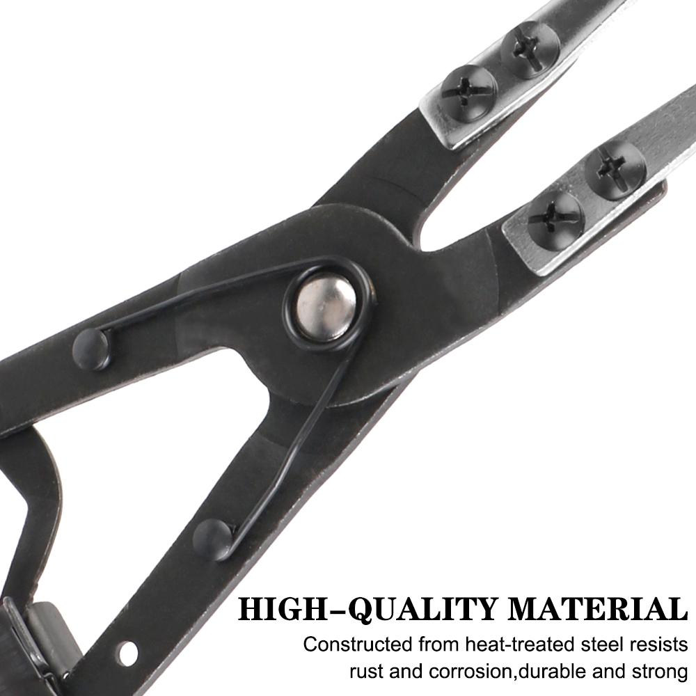 2001700 Metal Circlip Pliers Set Heavy Duty Universal 10 Inches Car Repair Tool Auto Parts Internal External Snap Ring Pliers