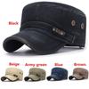 Casual Adjustable Cotton Baseball Cap Cadet Hat Peaked Cap Sun Cap