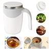 Stainless Steel Magnetic Coffee Mixing Mug Rechargeable Electric Drink Mixer  Travel Use