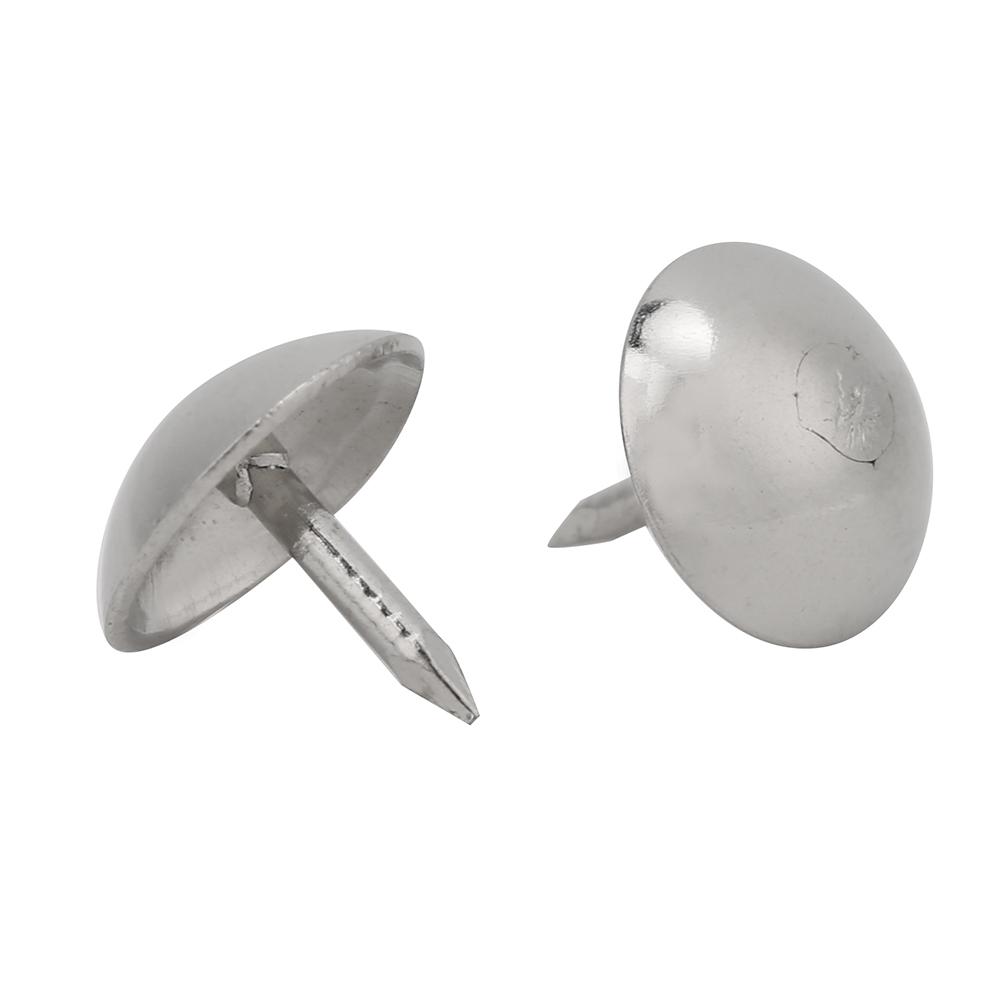 

150 шт. Обивочный гвоздь Железо Круглая головка Серебристо-белый Диван Ремесло Крепеж Аксессуары для установки