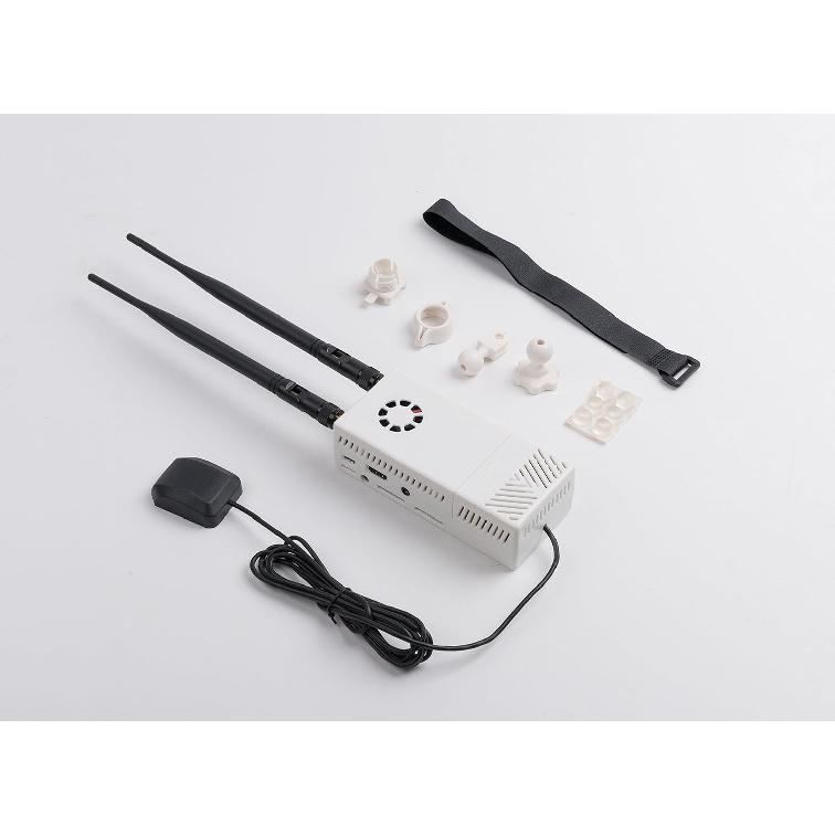 Summitlink V2 White Case Dual Fans for ADS-B Kit Fits AHRS Module and GPYes