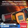 Motorcycle Heated Handgrips 6 Gear Warmer Electric Heated Grip 22mm Universal Anti Slip Fast Heating Handlebar Hand Warmer