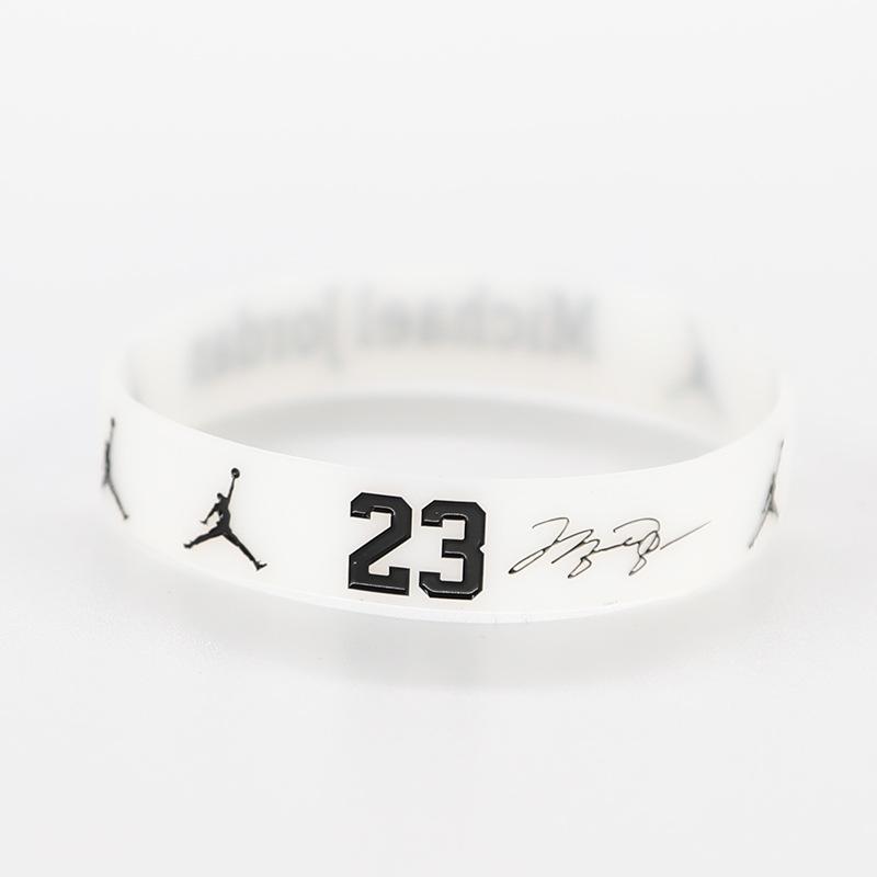 Thickened Luminous NBA Basketball Silicone Wristband: Harden, LeBron, Curry, Irving Edition