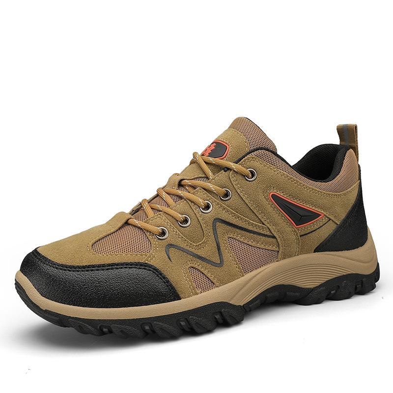 Men's Shoes Autumn New Casual Sports Shoes Men's Outdoor Waterproof, Non-slip and Wear-resistant Thick-soled Hiking Hiking Shoes