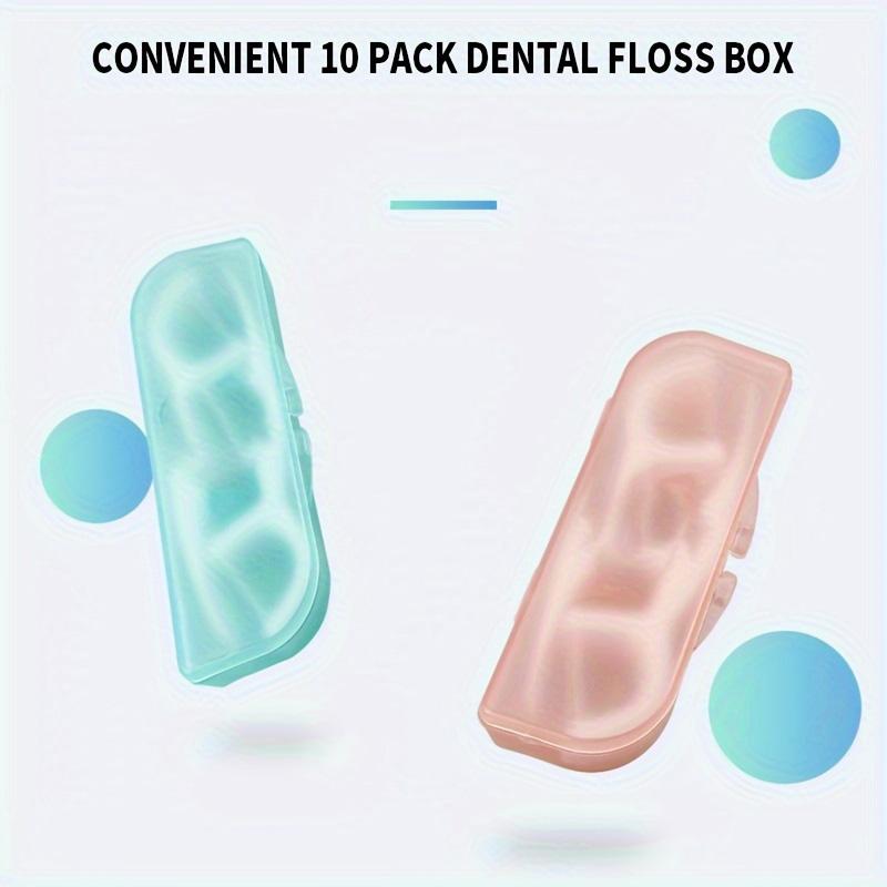 50/30/20/10/5PCS high-end convenient dental floss box, containing 10 dental floss, suitable for carrying with you