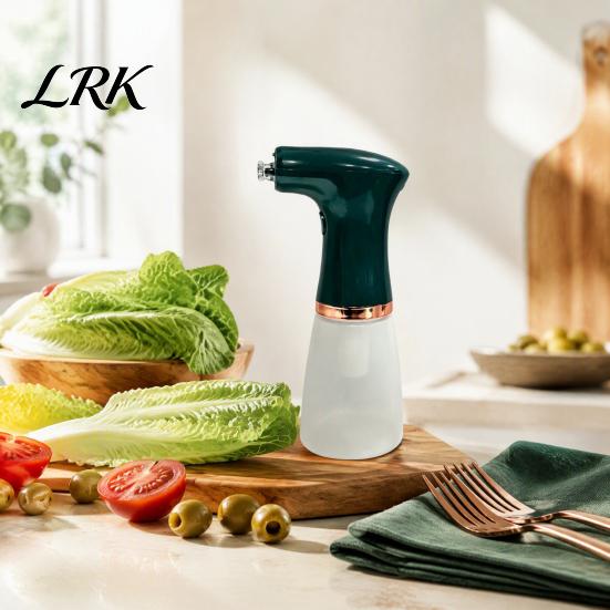 Ölspender für Salate 240ML Elektrischer Sprüher Kochen, Mister Sprühflasche Präzise Steuerung, Küchenhelfer Heißluftfritteuse Kontinuierlich Fein