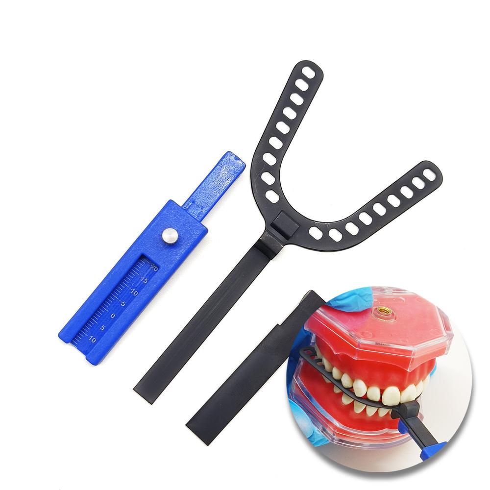 1 Piece Titanium Dental ProGauge for Bite Recording Oral Centric Tray Set  Denture Repair Occlusal Record Articulator Impression Trays