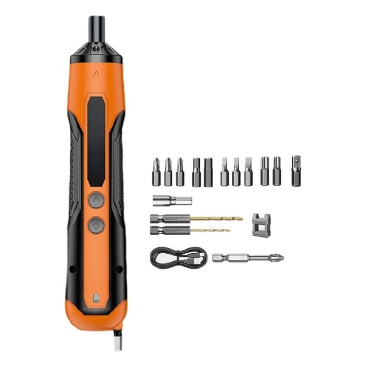 300g Lightweight Handheld Electric Screwdriver 3.7V Rechargeable Battery Reverse Switches Fit for Precise Assembly Tasks