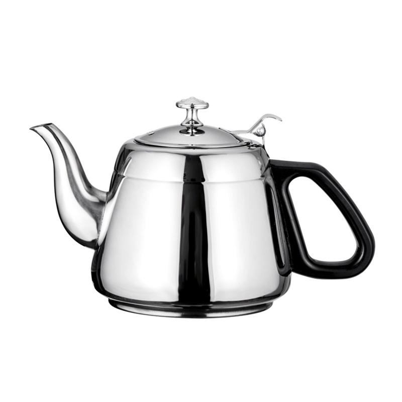 Silver Kettle 1.5L Stainless Steel Kettle Boiler Metal Filter Cafe Cafe Gas Stove Induction Stove Induction Tea Kettle Hotel Tea Pot | Water Kettles
