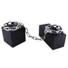 Heavy Duty Stainless Steel Wrist Ankle Cuffs with Padlock Bedroom Sex  Bondage BDSM Restraints Set Metal Restraint Gear for Men